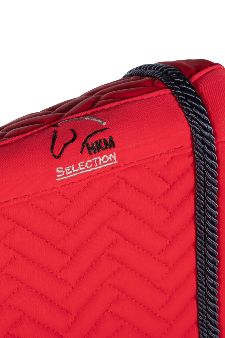 Red Saddle Cloth