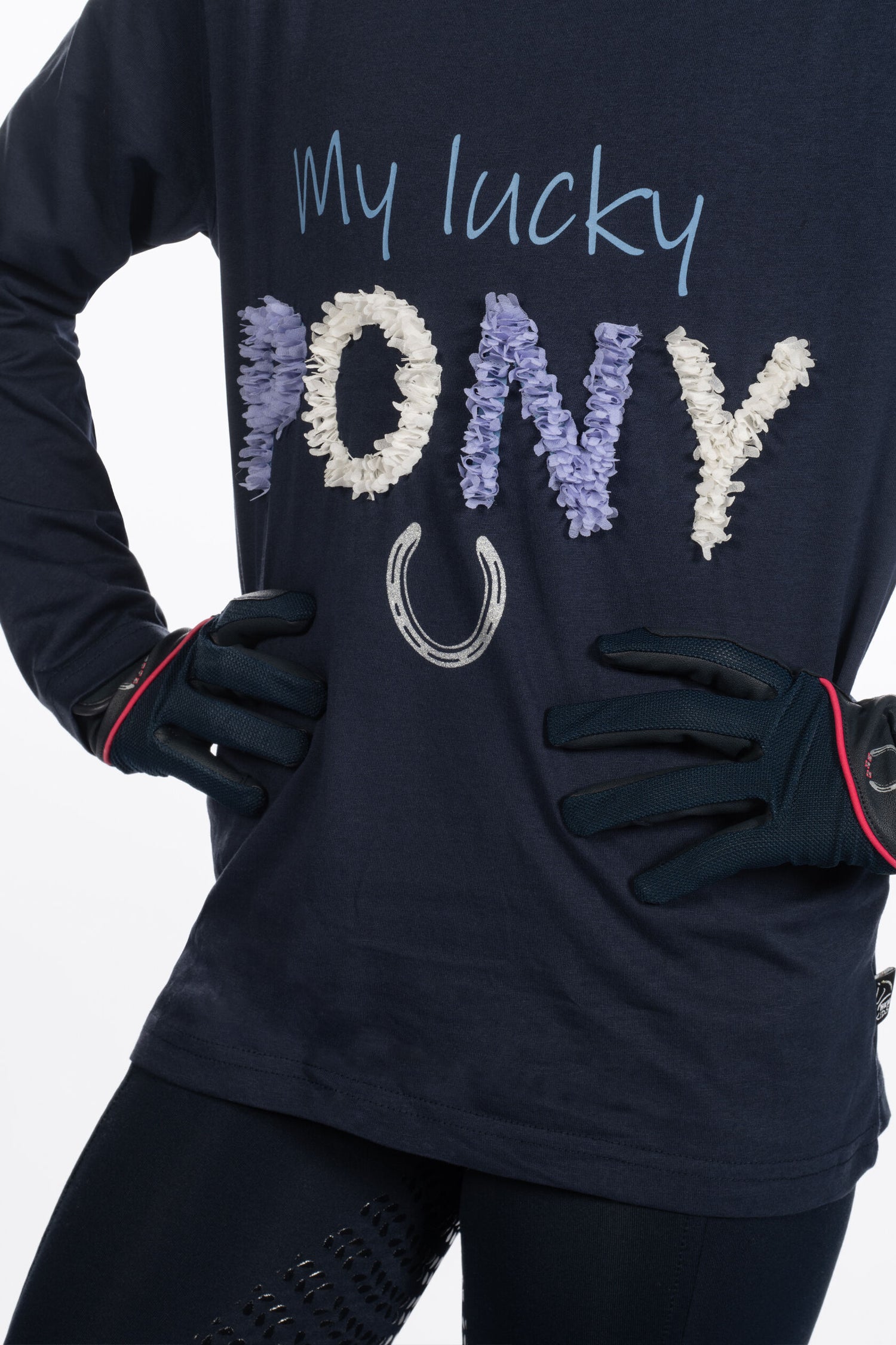 equestrian long sleeve kids