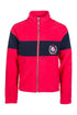 colourful fleece jacket