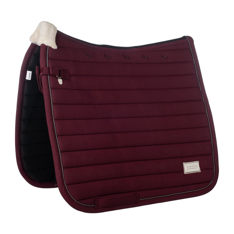Bordeaux dressage saddle blanket