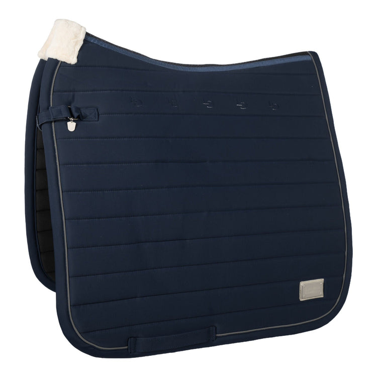technical saddle pad blue