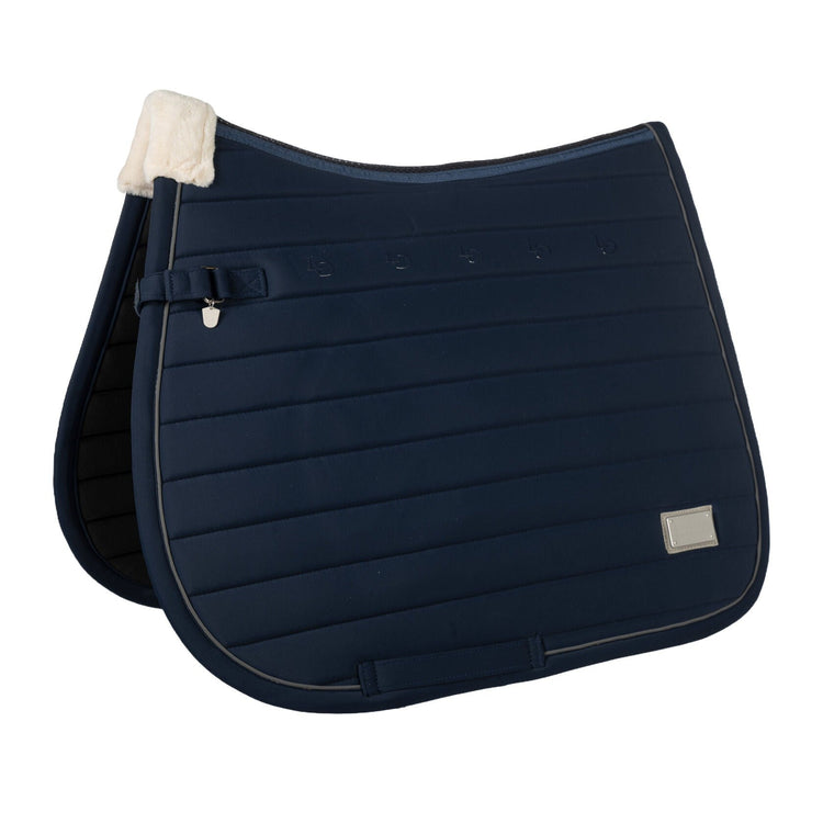 breathable saddle pad blue