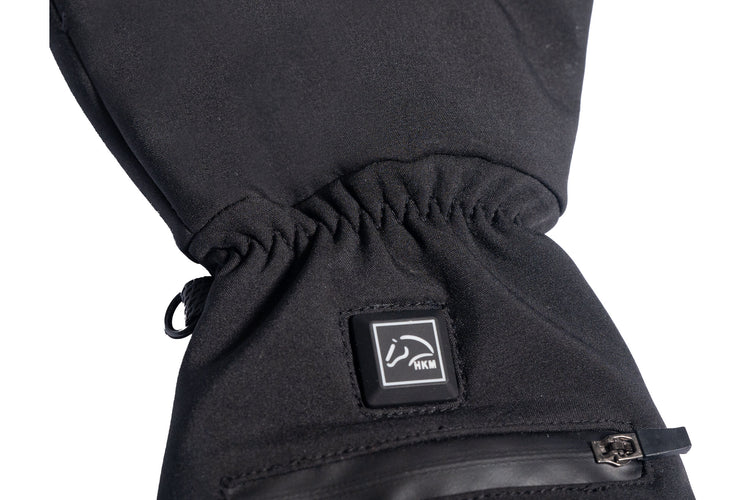 warm riding gloves with silicone grip and fleece lining inside