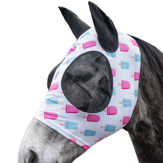 HKM Fly mask with Ice creams