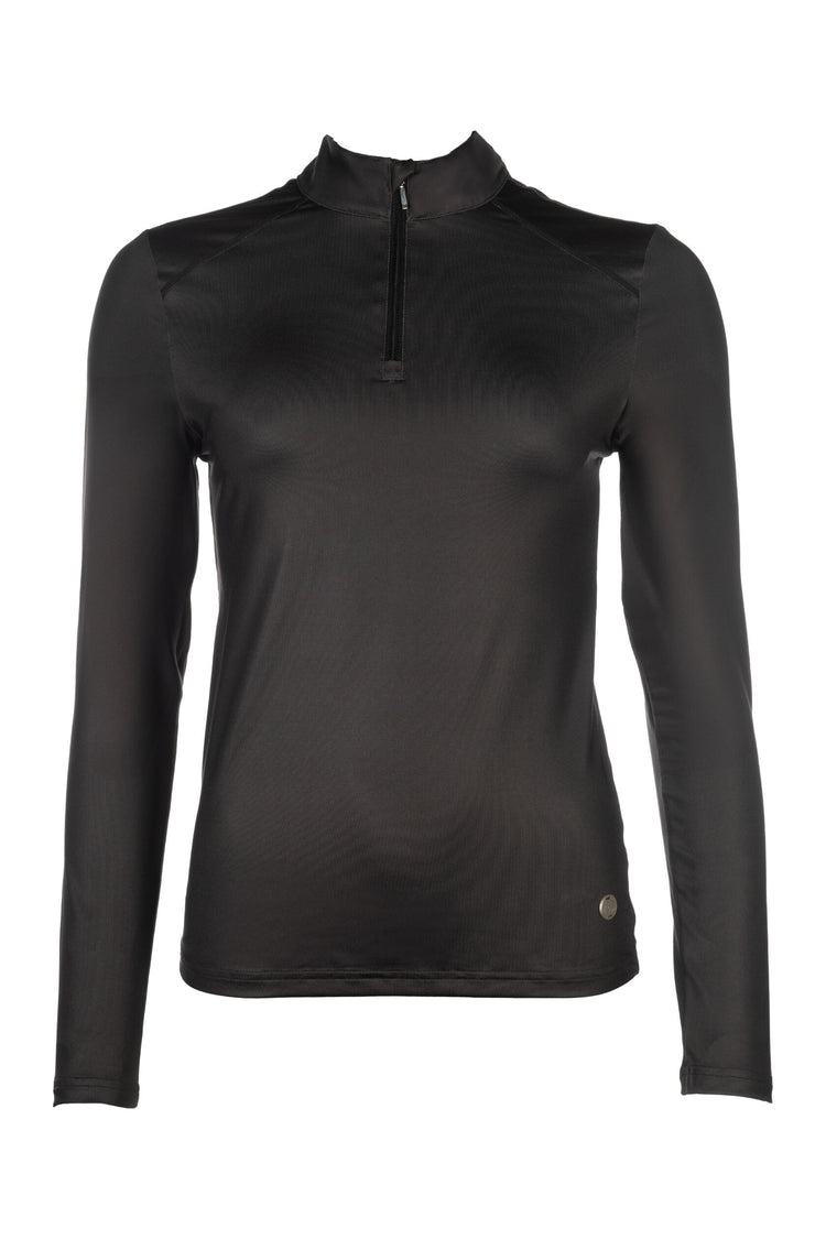 Riding top with front zipper for quick on and off