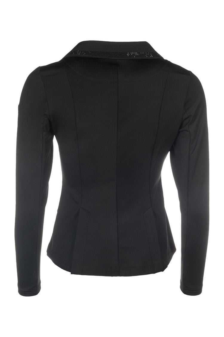 Riding jacket with riding slits