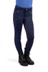 children’s riding pants with zip pockets and adjustable waistband navy