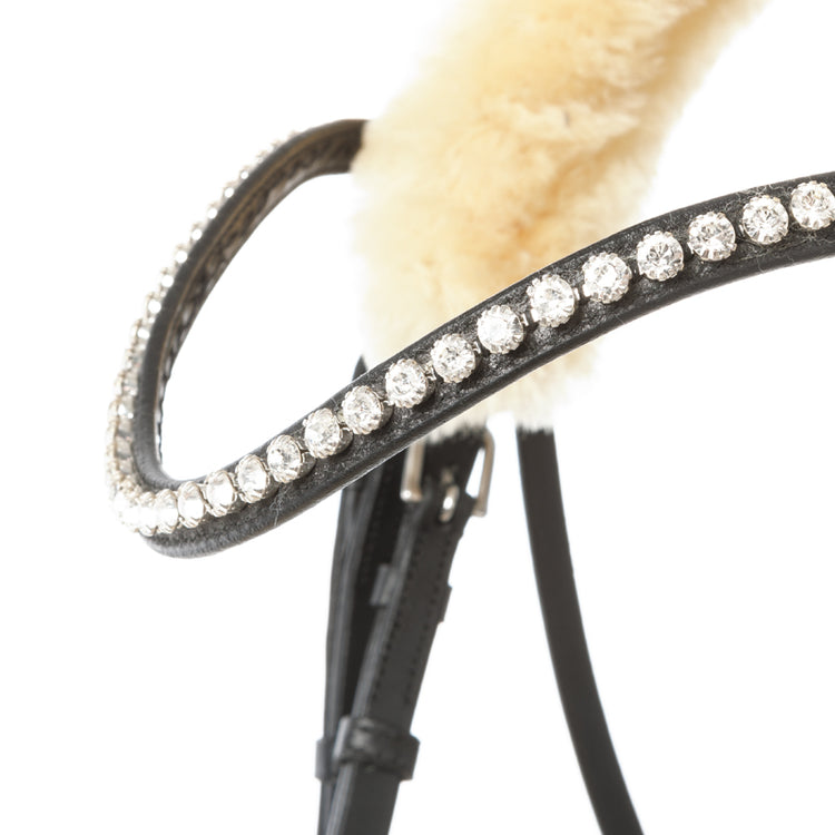 Kavalkade bridle with sheepskin