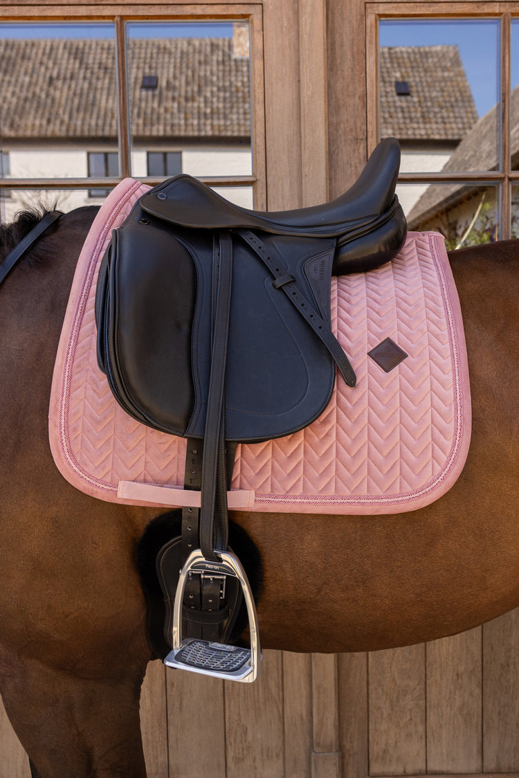pink Kentucky dressage saddle pad