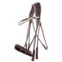 Double bridle with poll adjustment