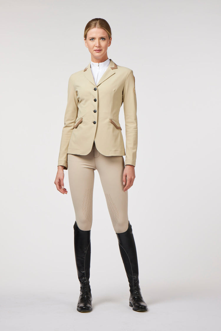 Beige equestrian show jacket from Vestrum