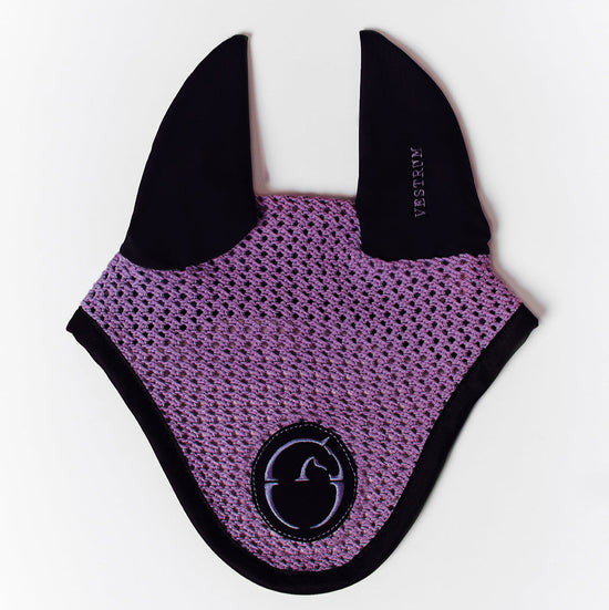 Purple Ear Bonnet for horses