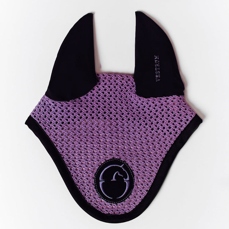 Purple Ear Bonnet for horses