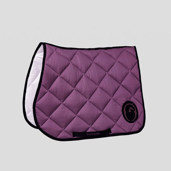 Purple jumping saddle blanket