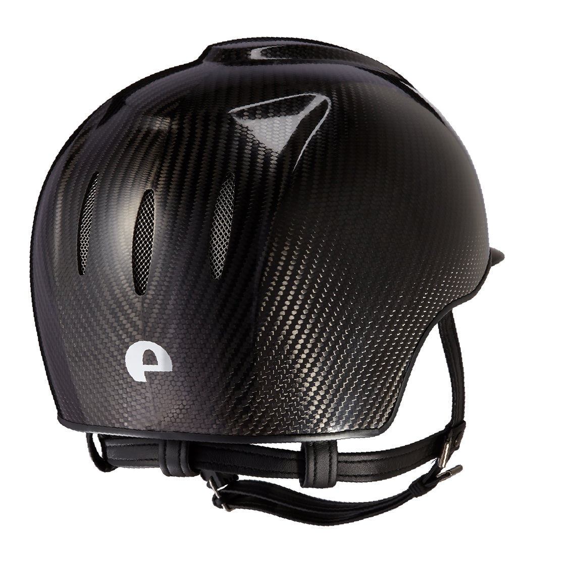 Shiny Carbon Horse riding helmet