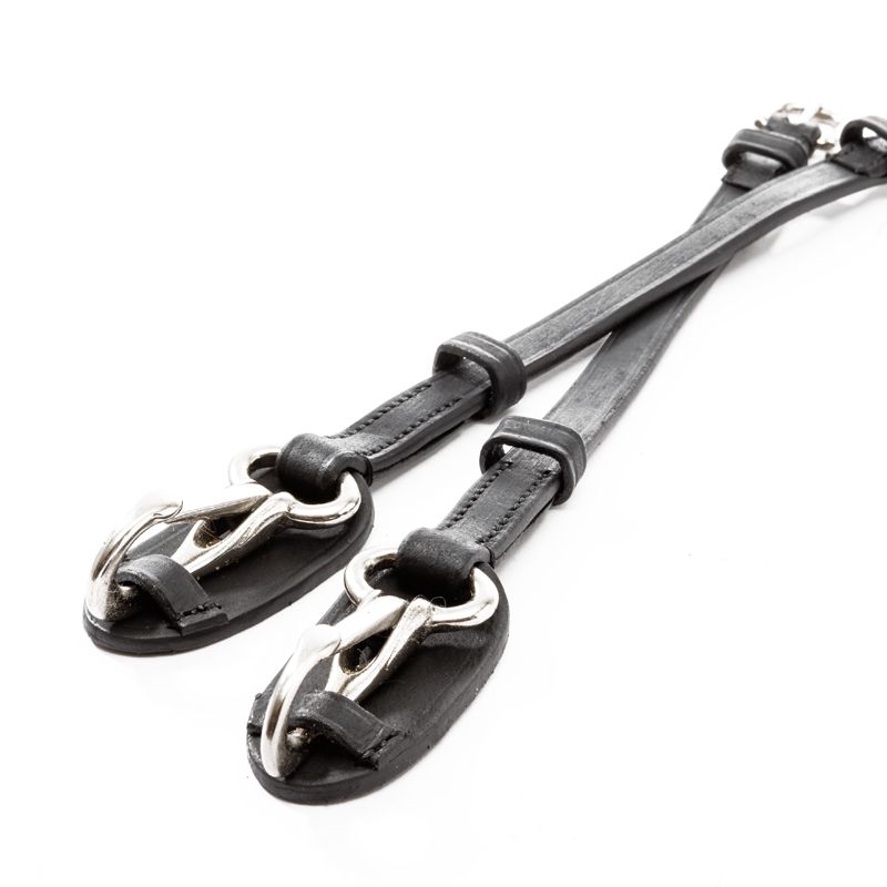 Snap hook bridle cheekpieces