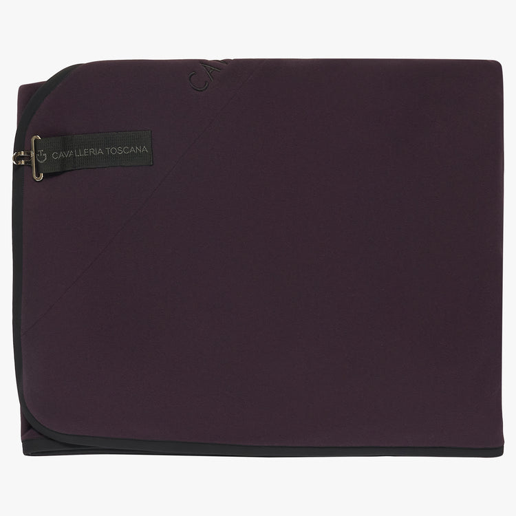 Cavalleria Toscana Purple Fleece Blanket