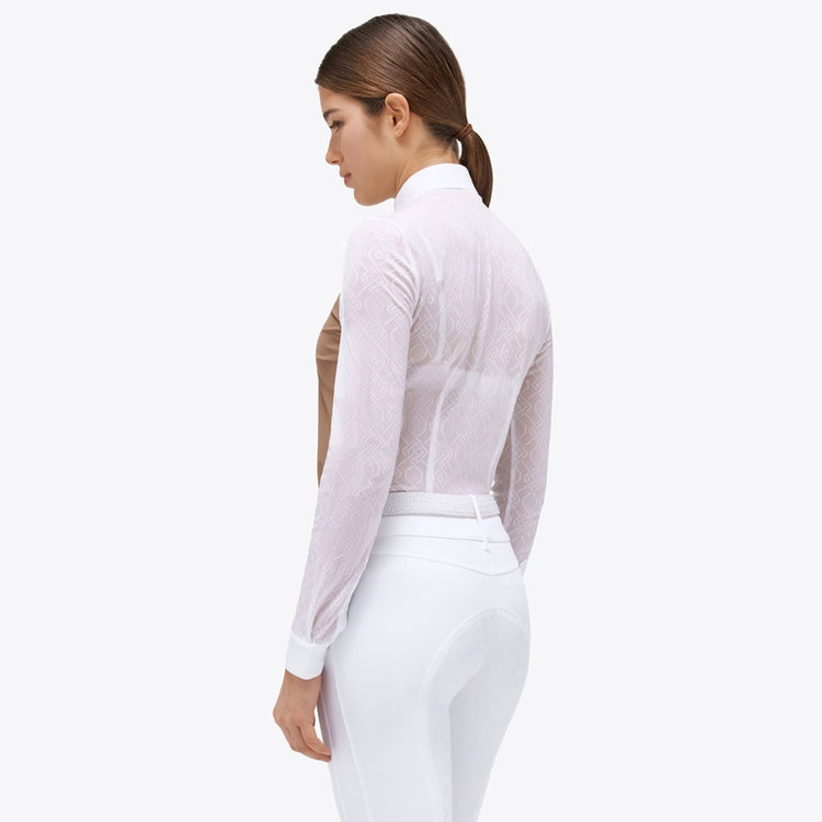 Luxury equestrian show shirt