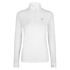 All White ladies long sleeve show shirt