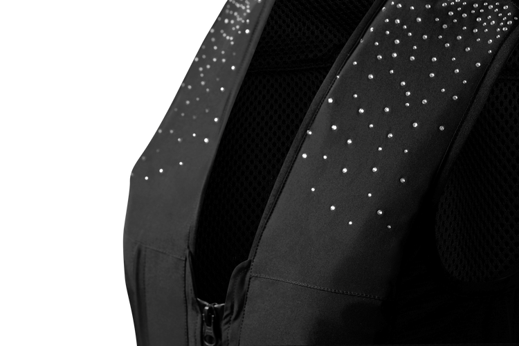 Close up of Seaver Swarovski Air vest