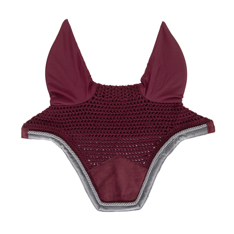 Kentucky Burgundy ear bonnet