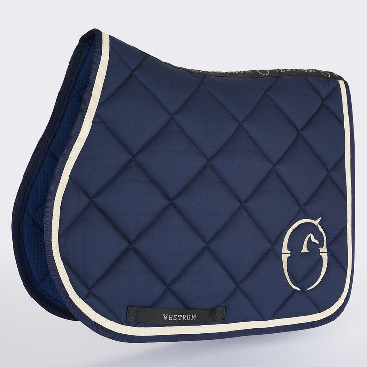 Vestrum classic navy saddle pad