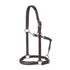 Leather halter with fancy stitch