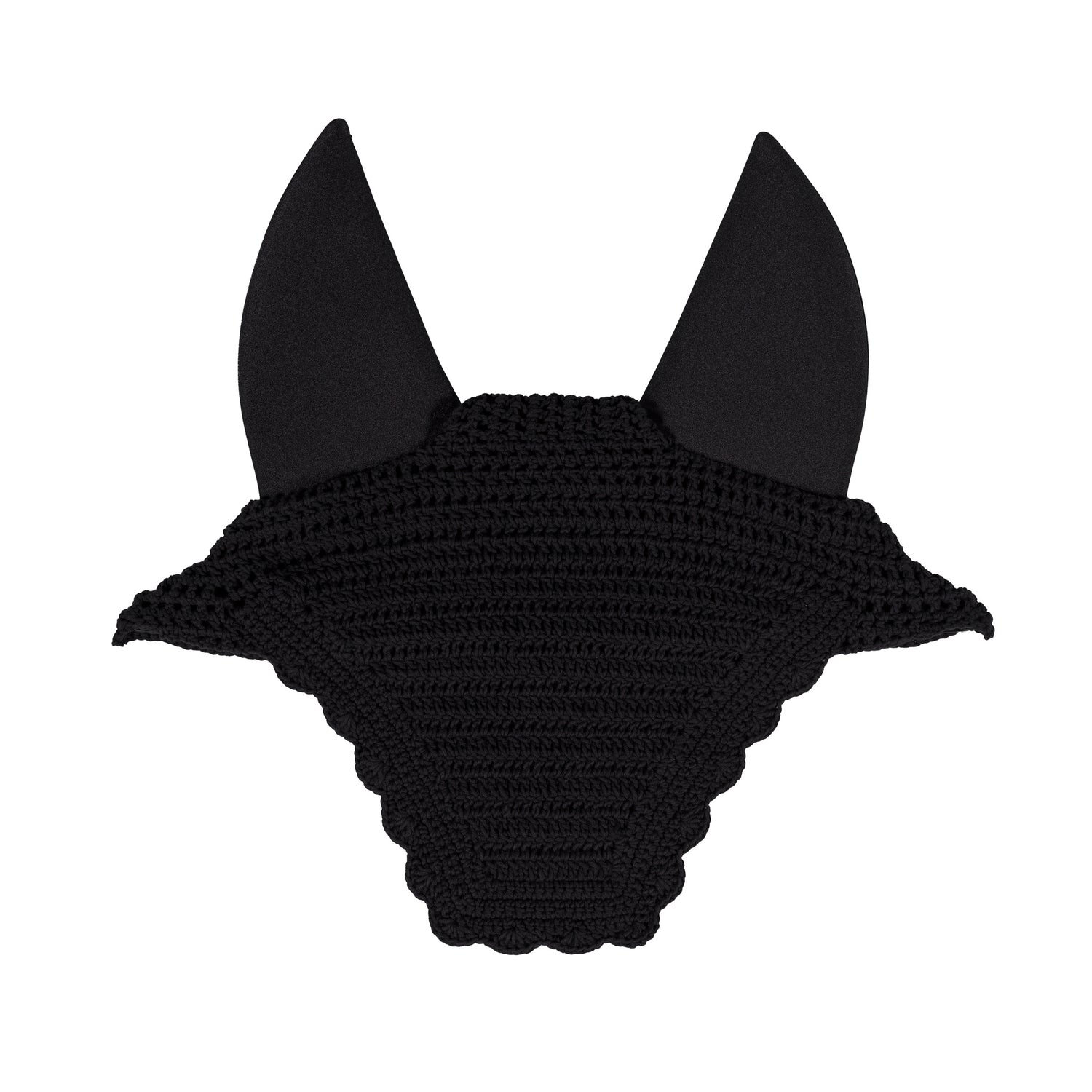Plain Black Soundless Ear Bonnet