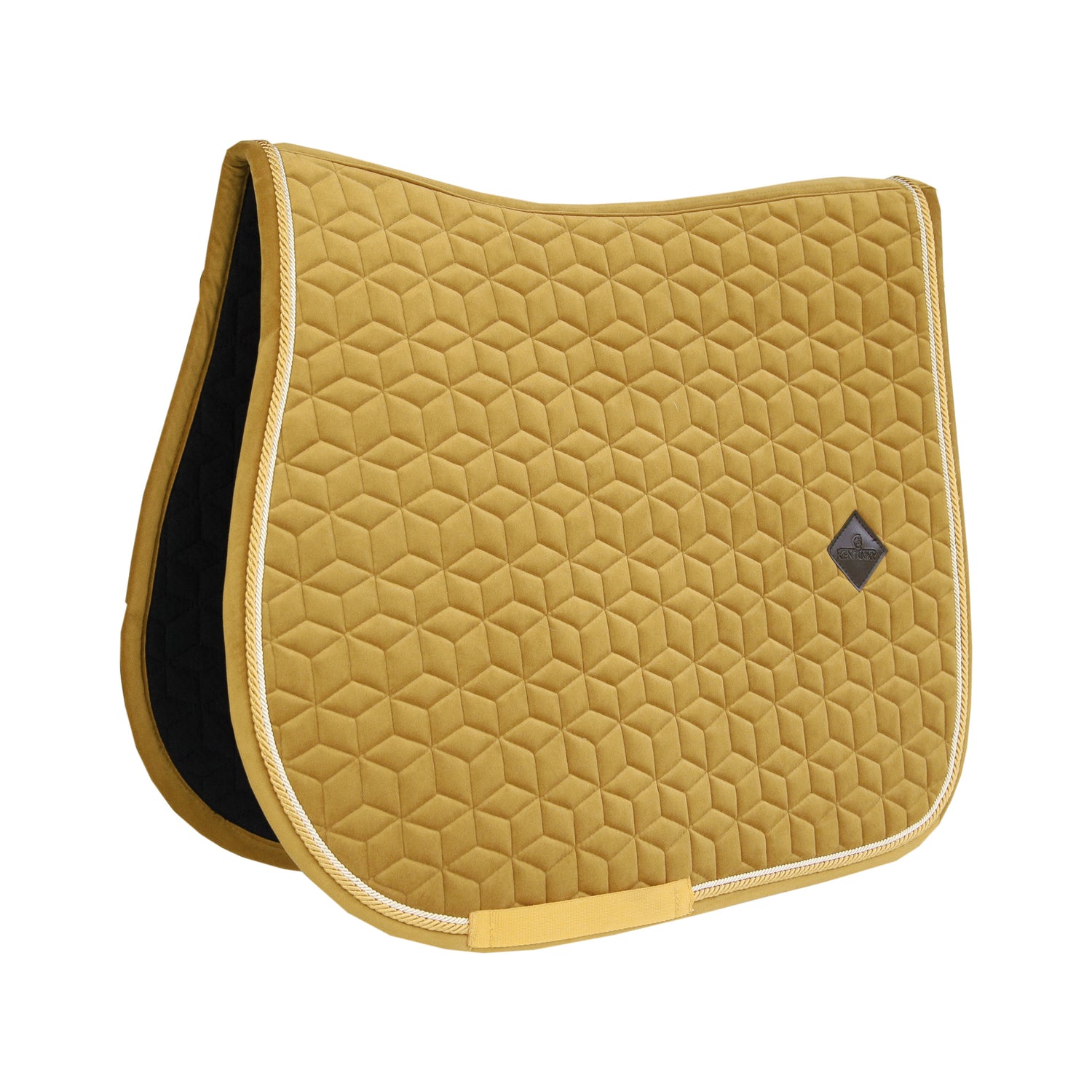 Mustard saddle cloth