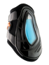 Black show jumping boots for hind legs