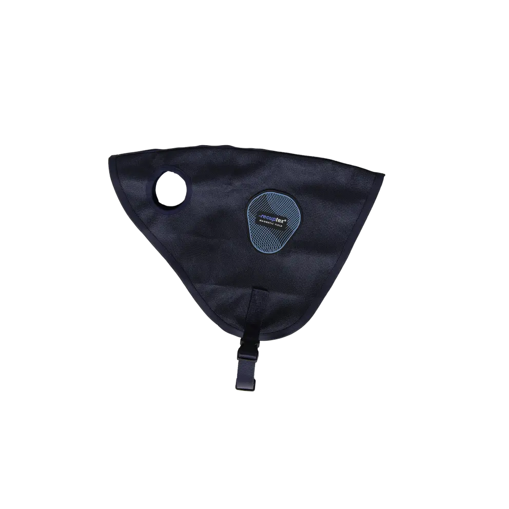 Magnetic pad for horses poll