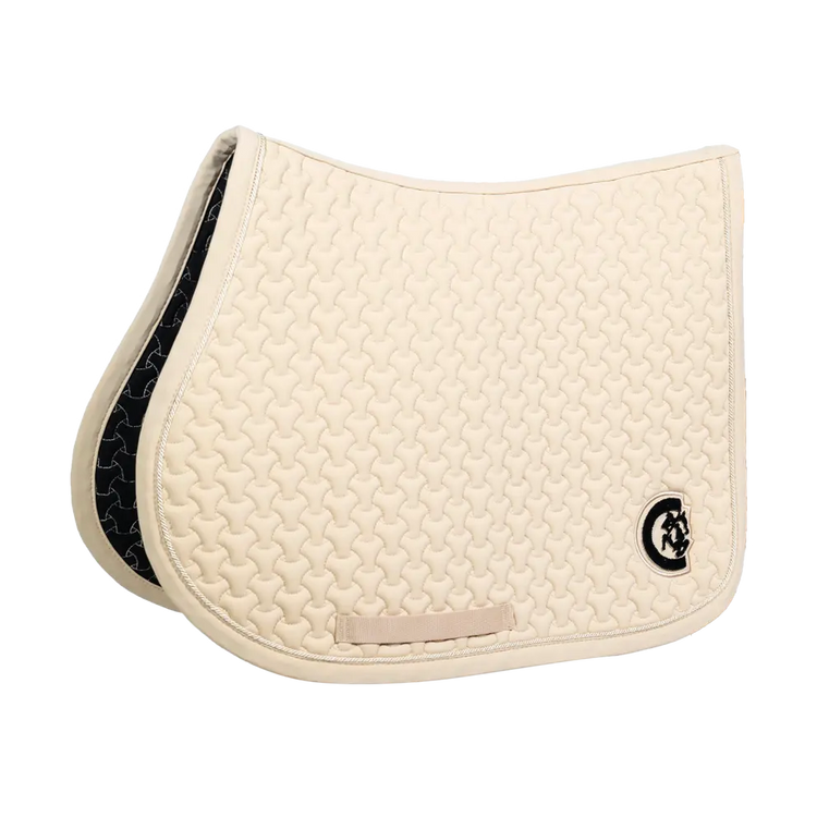 beige saddle pad