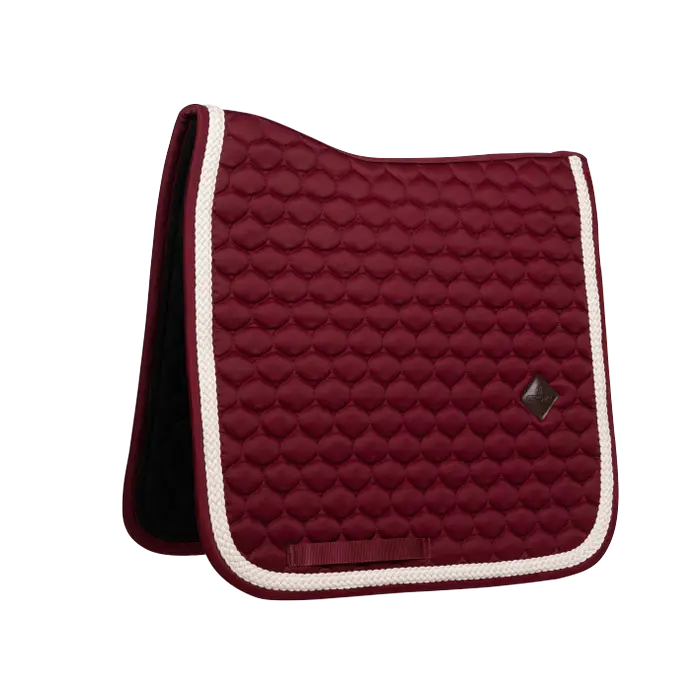 Burgundy dressage square
