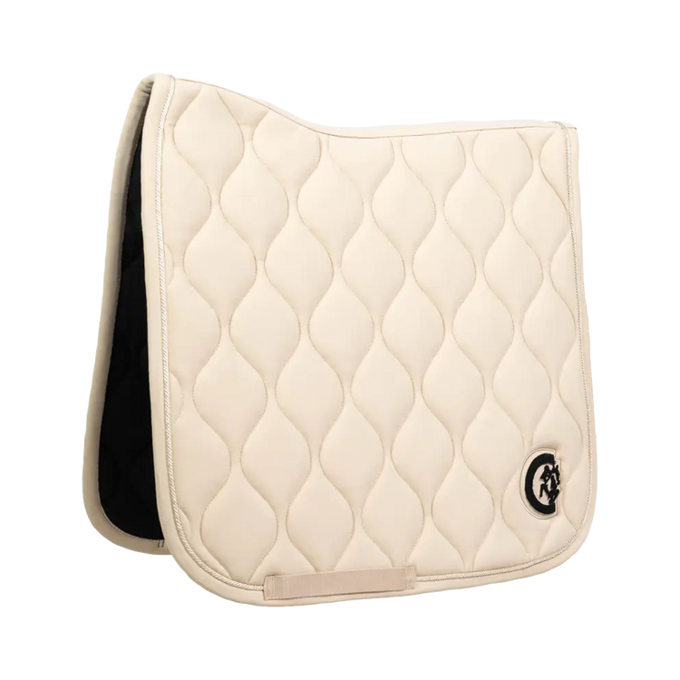 Light Yellow Dressage Saddle Pad