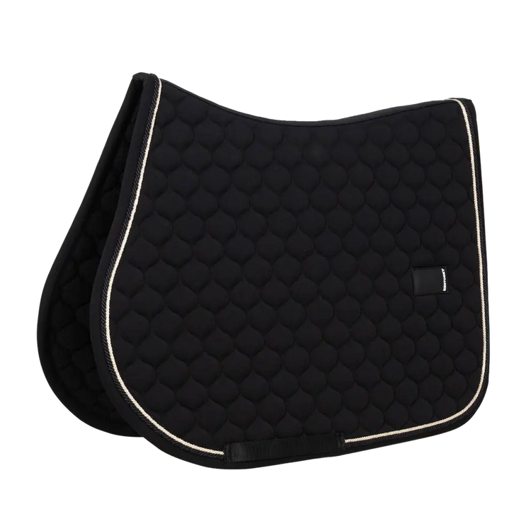 black saddle blanket