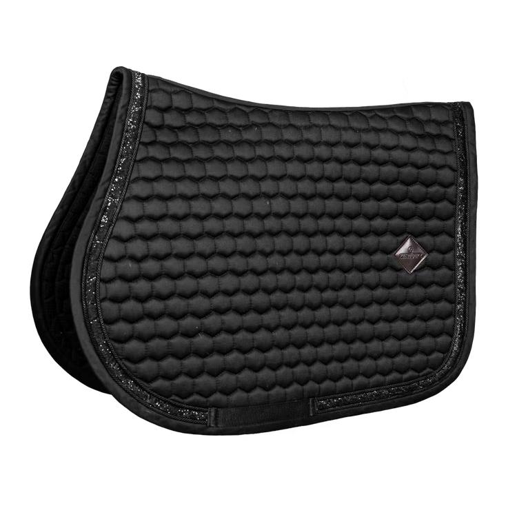 stylish glitter saddle pad for competitions