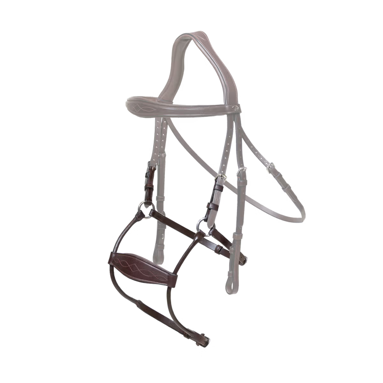 Pressure-free noseband for horses