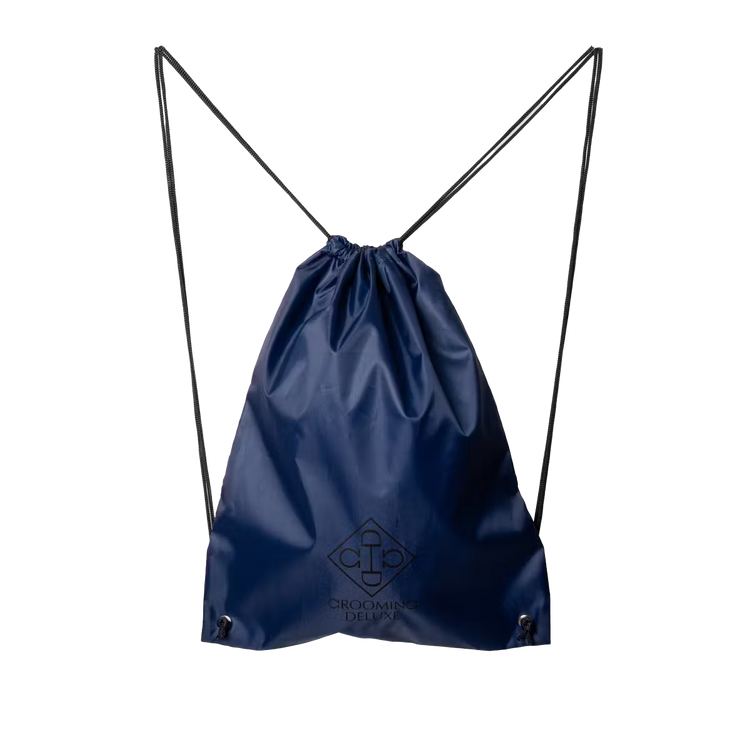 Pony grooming bag with drawstring closure