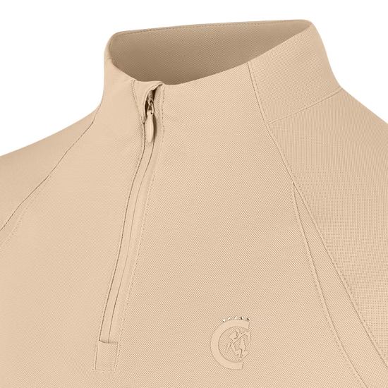 Breathable kids equestrian training top