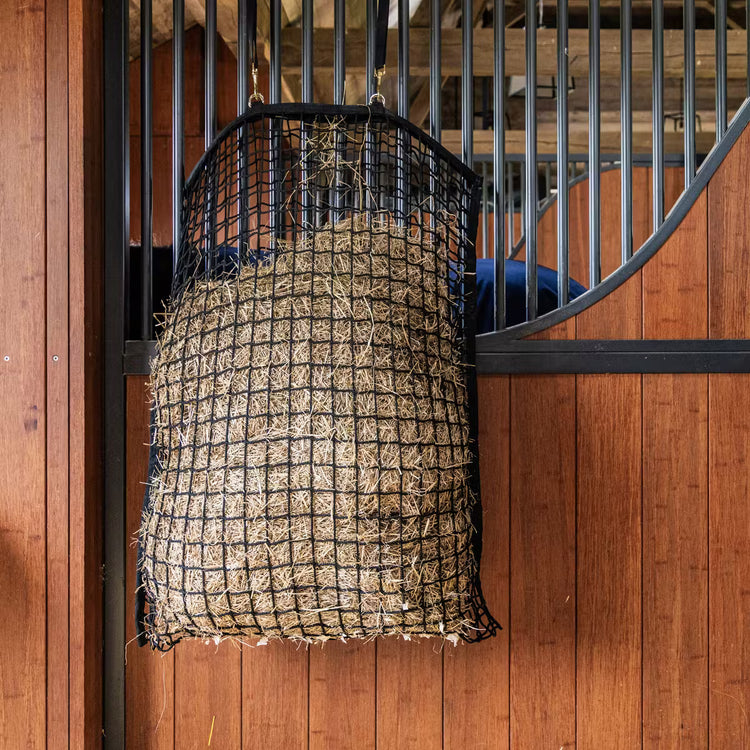 Grooming Deluxe square haynet with easy fill frame