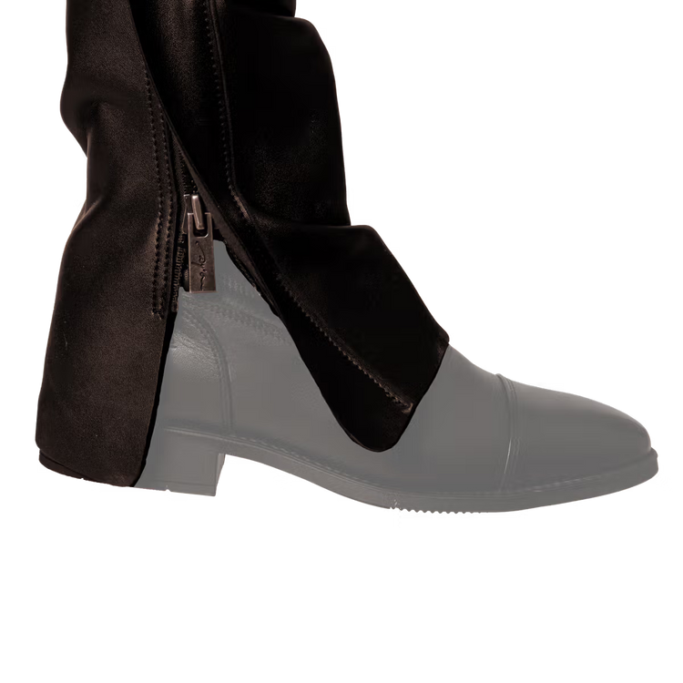 high-performance leather chaps ideal for training, hacking, and stable work