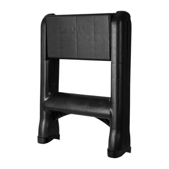 foldable mounting block for horses