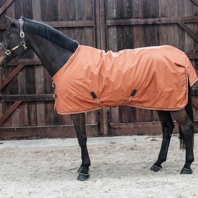 Kentucky orange turnout rug