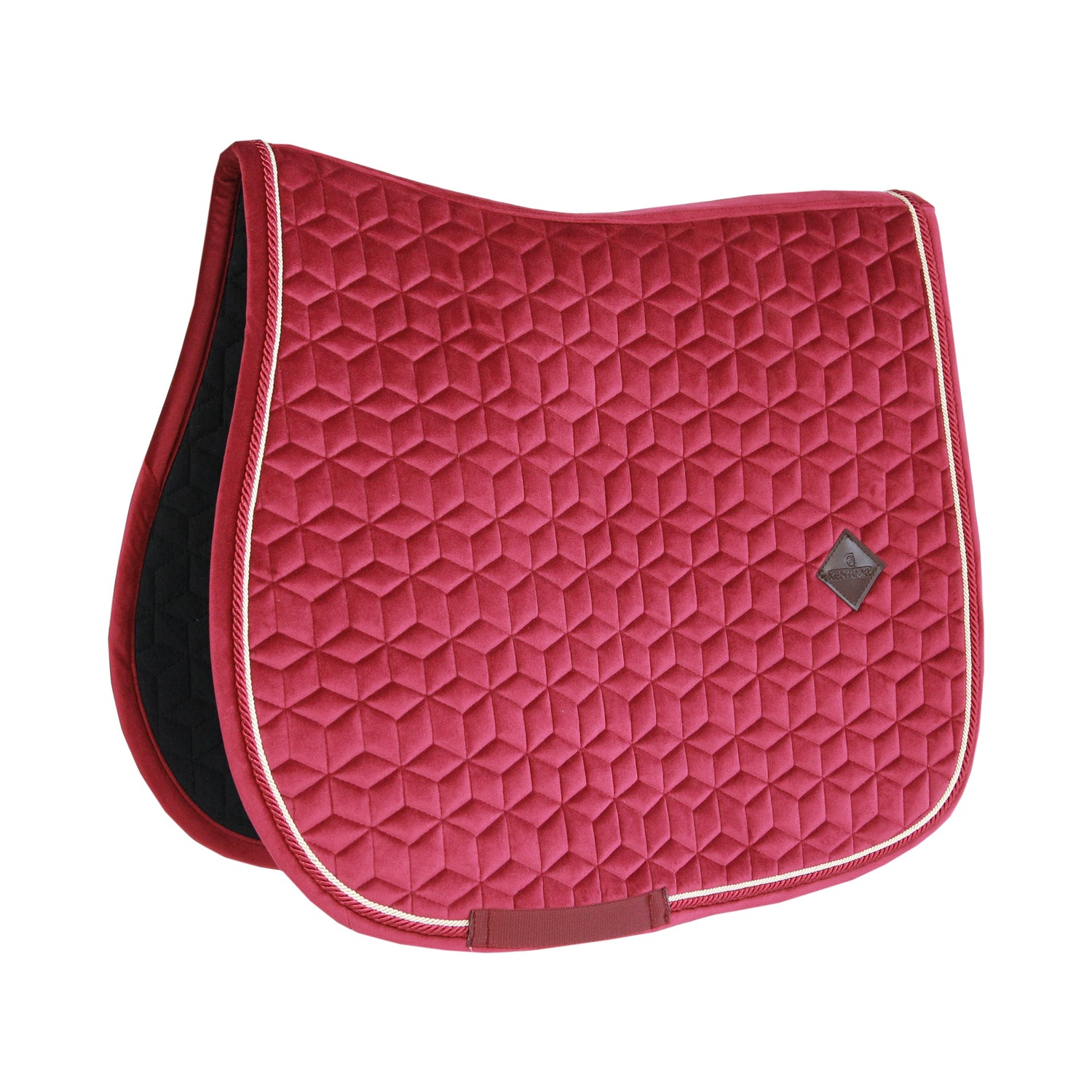 Fuchsia jumping saddle pad