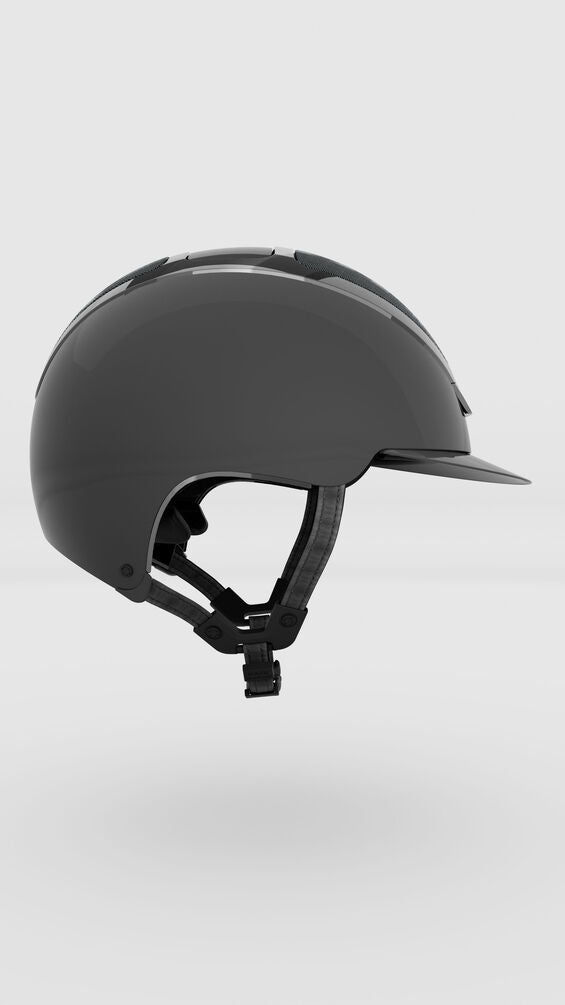 KASK equestrian dark grey helmet