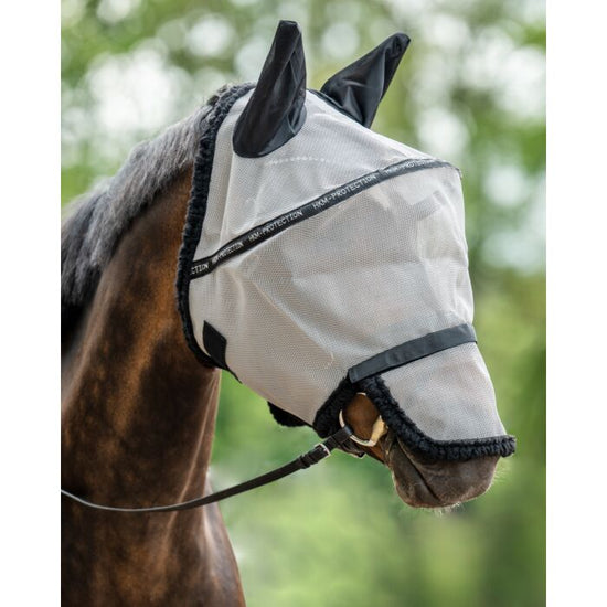 Fly Mask with Nostril Protection & Velcro