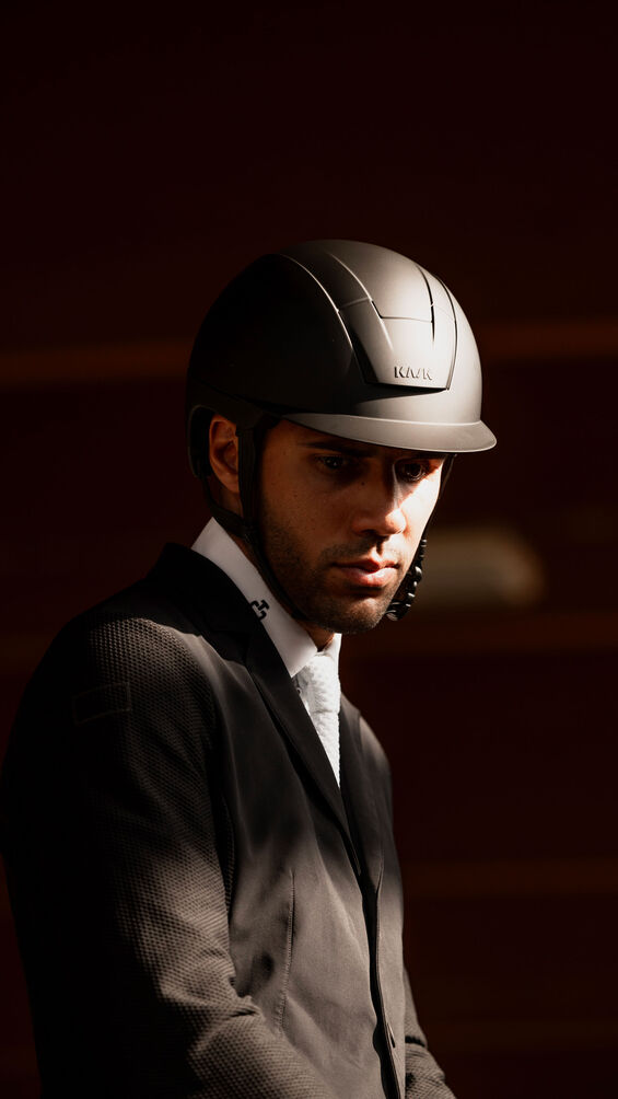 KASK equestrian matte helmet