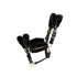 Black fur head collar