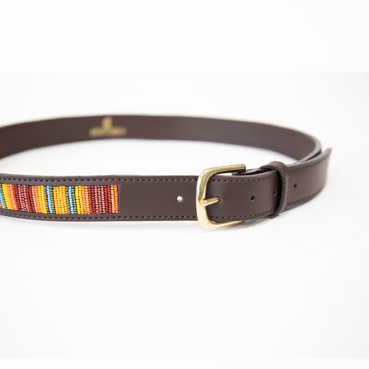 Kentucky vegan leather belt