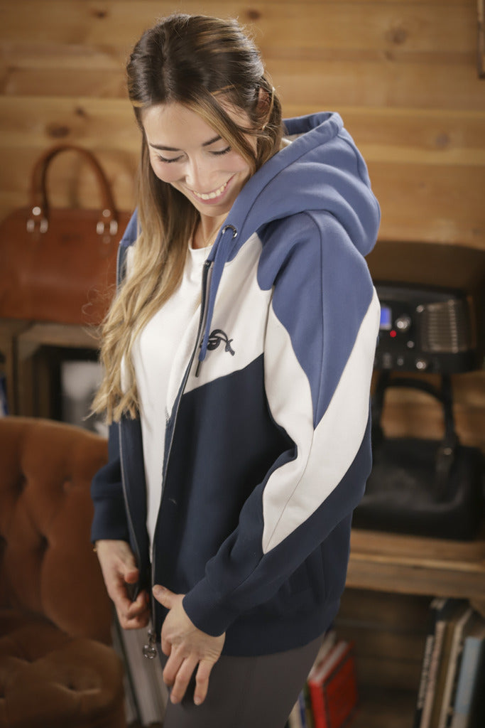 Equestrian sweat jacket